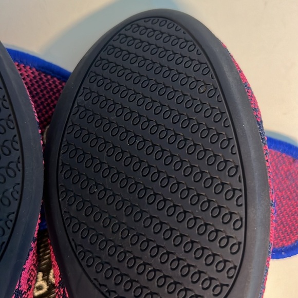 Rothys Fuchsia Navy Snakeskin Python Print Women’s Size 6.5 - Picture 15 of 16